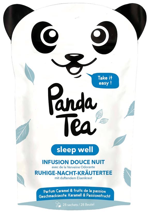 Panda Tea Kräutertee Sleep Well ruhige Nacht Btl 28 Stk