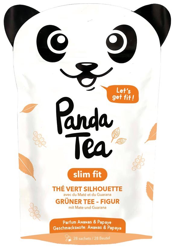 Panda Tea Grüntee Slim Fit Figur Btl 28 Stk