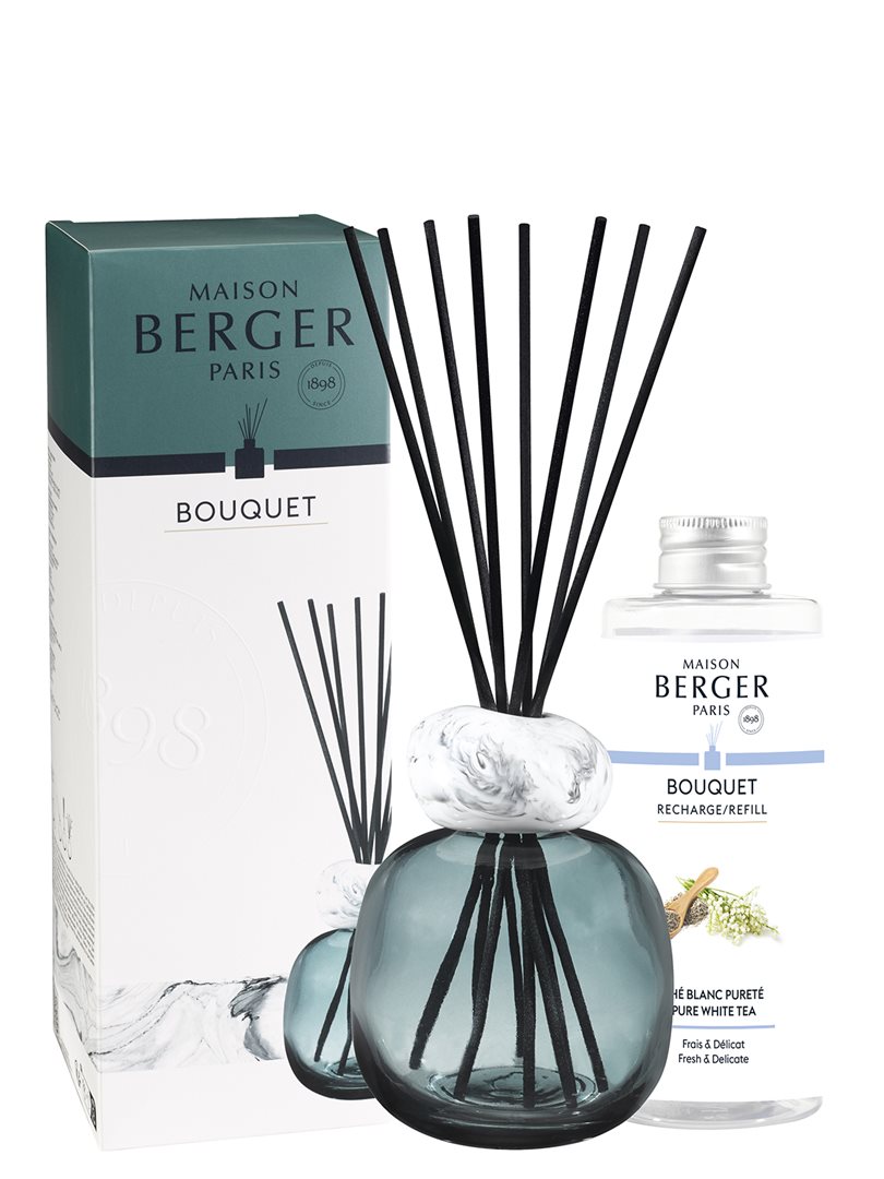 MAISON BERGER Duftbouquet Min blau&thé pur 180ml x 2 Stk