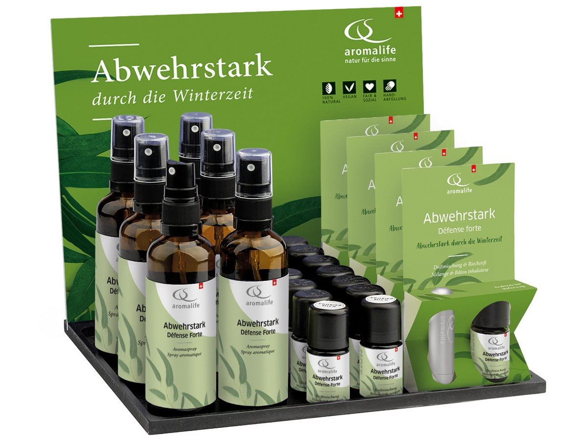 Aromalife Abwehrstark Thekendisplay assortiert 30 Stück