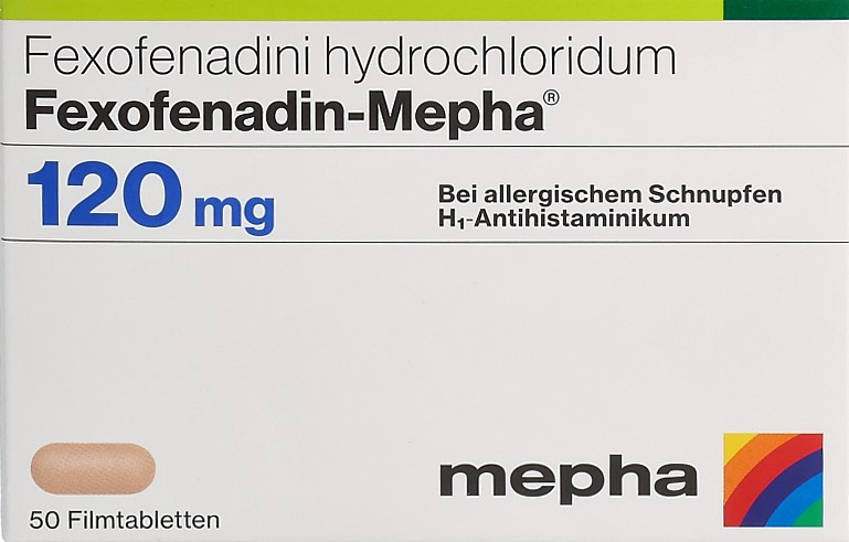 Fexofenadin-Mepha Filmtabl 120 mg 50 Stk