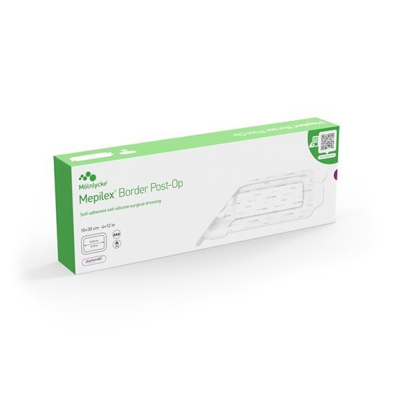 MEPILEX Border Post OP 10x30cm (n) Box 10 Stk