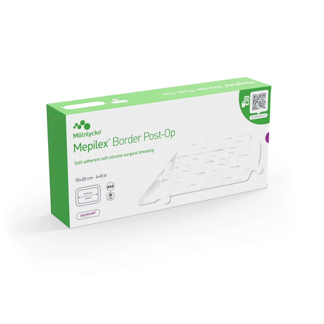 MEPILEX Border Post OP 10x20cm (n) Box 10 Stk