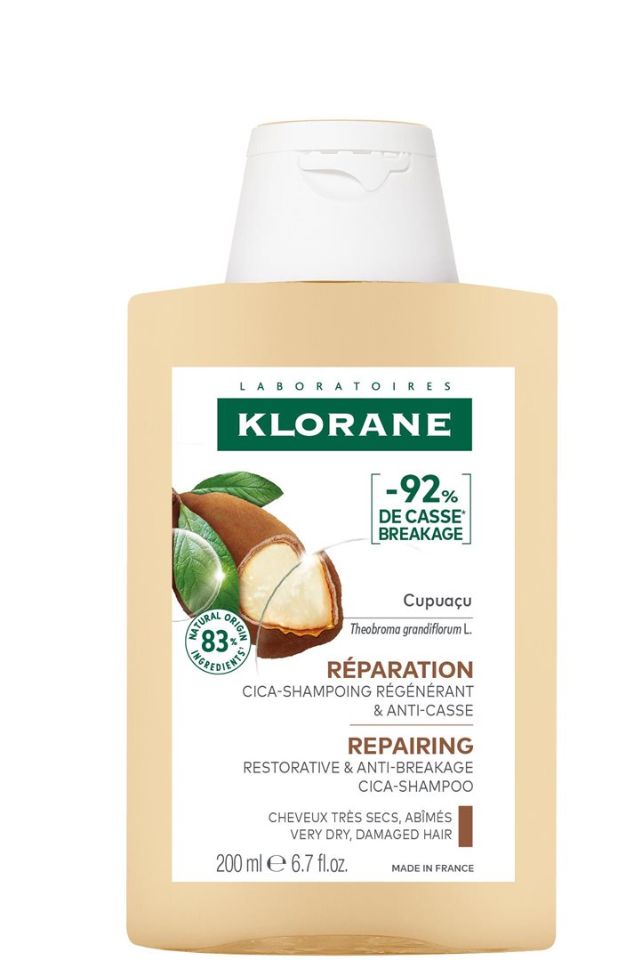 Klorane cica-shampooing cupuaçu bio fl 200 ml
