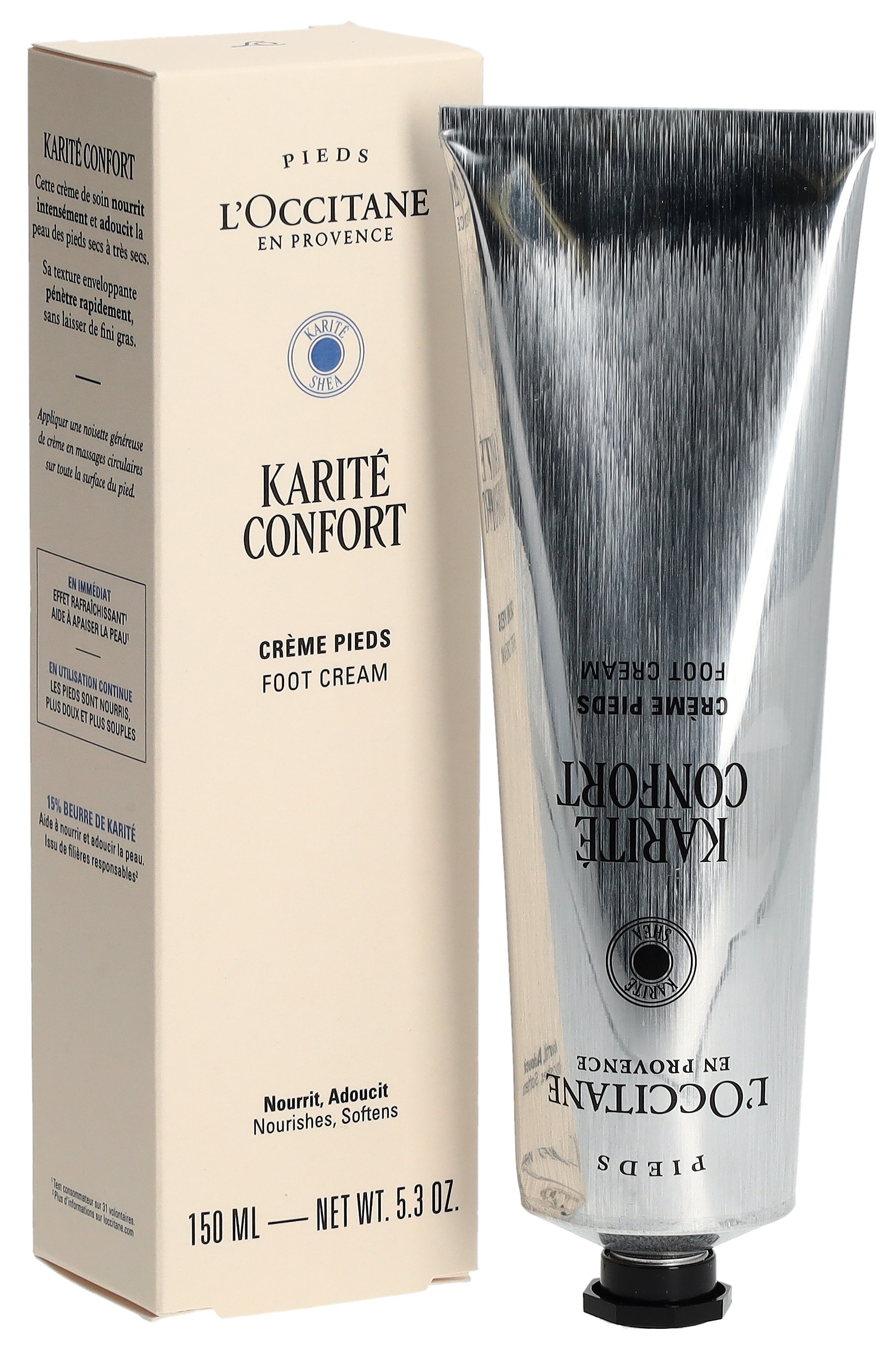 L CCITANE Karite Fusscreme 150 ml x 2 Stk