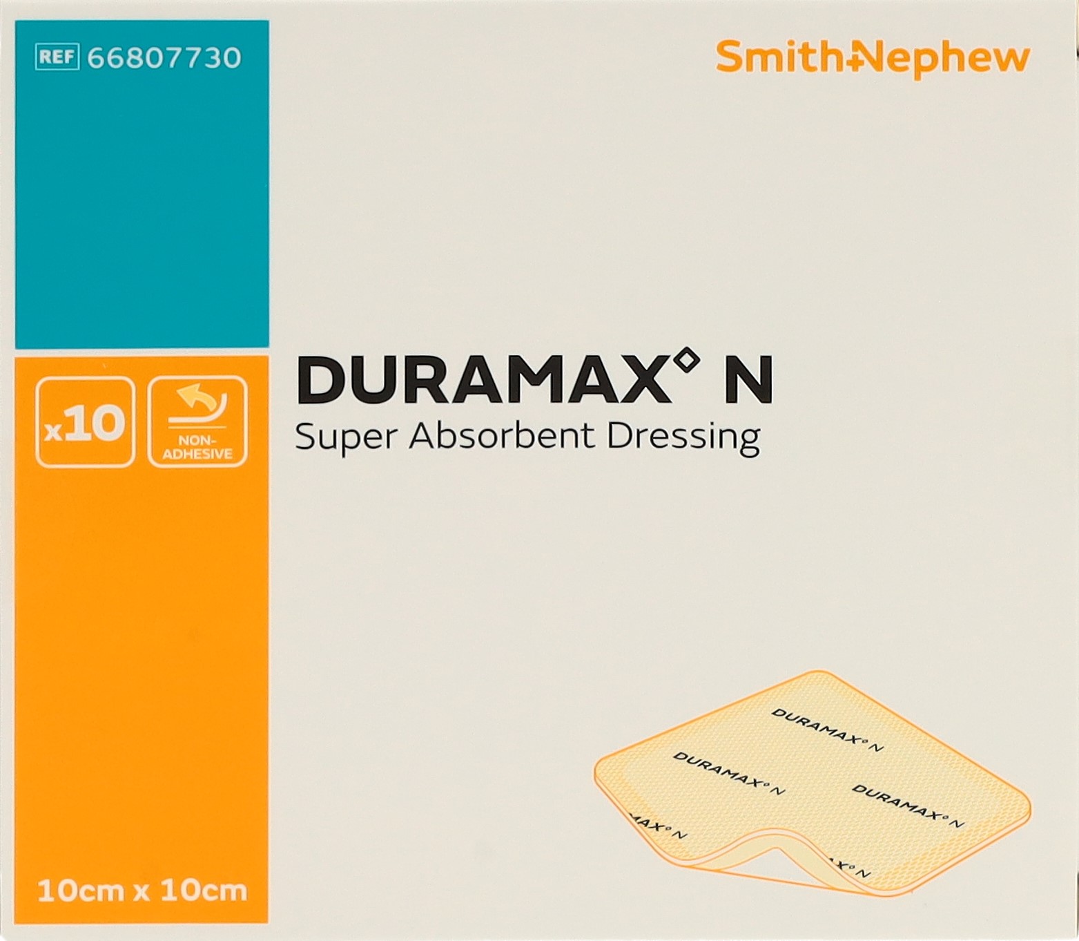 DURAMAX N superabsorbant 10x10cm box 10 pce