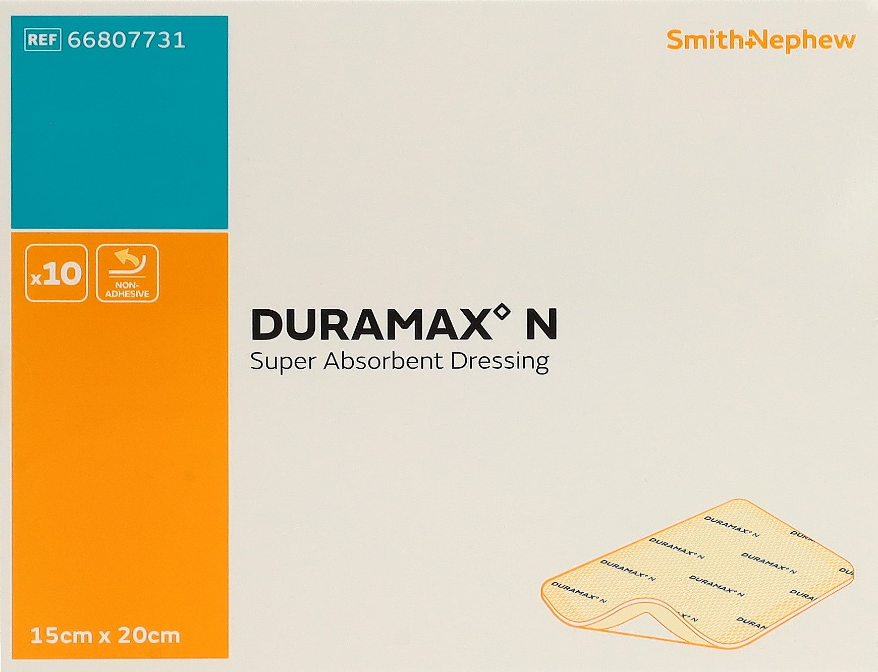 DURAMAX N superabsorbant 15x20cm box 10 pce