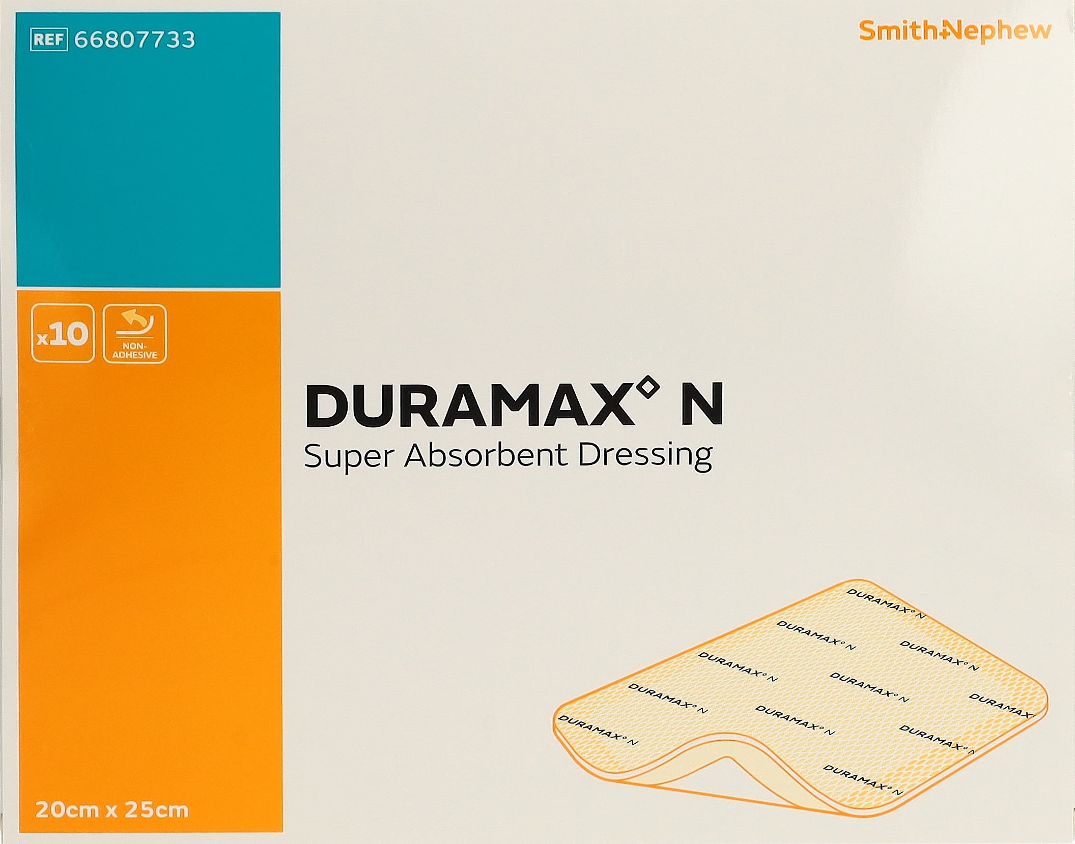 DURAMAX N superabsorbant 20x25cm box 10 pce