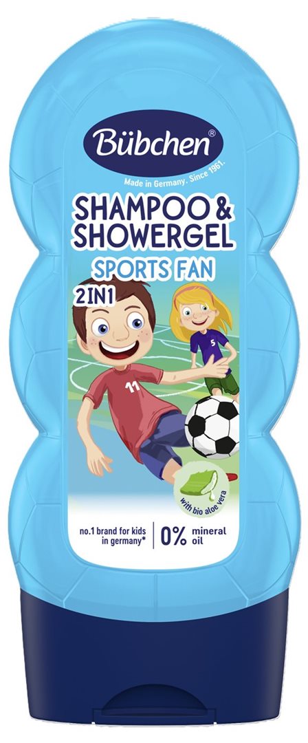 Bübchen Kids 2 in 1 Sportsfan fl 230 ml