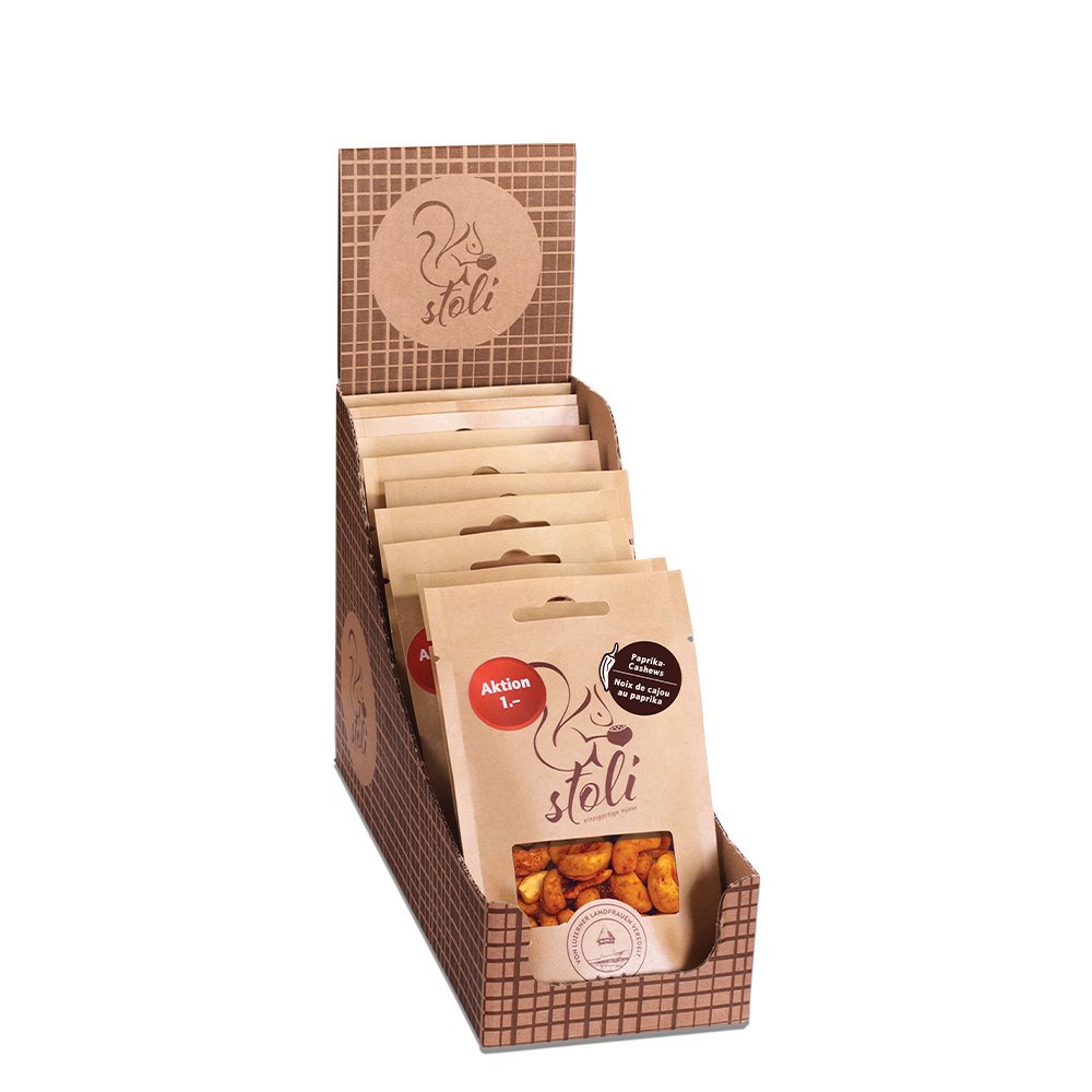 stoli noix de cajou au paprika promotion 10 sach 30 g