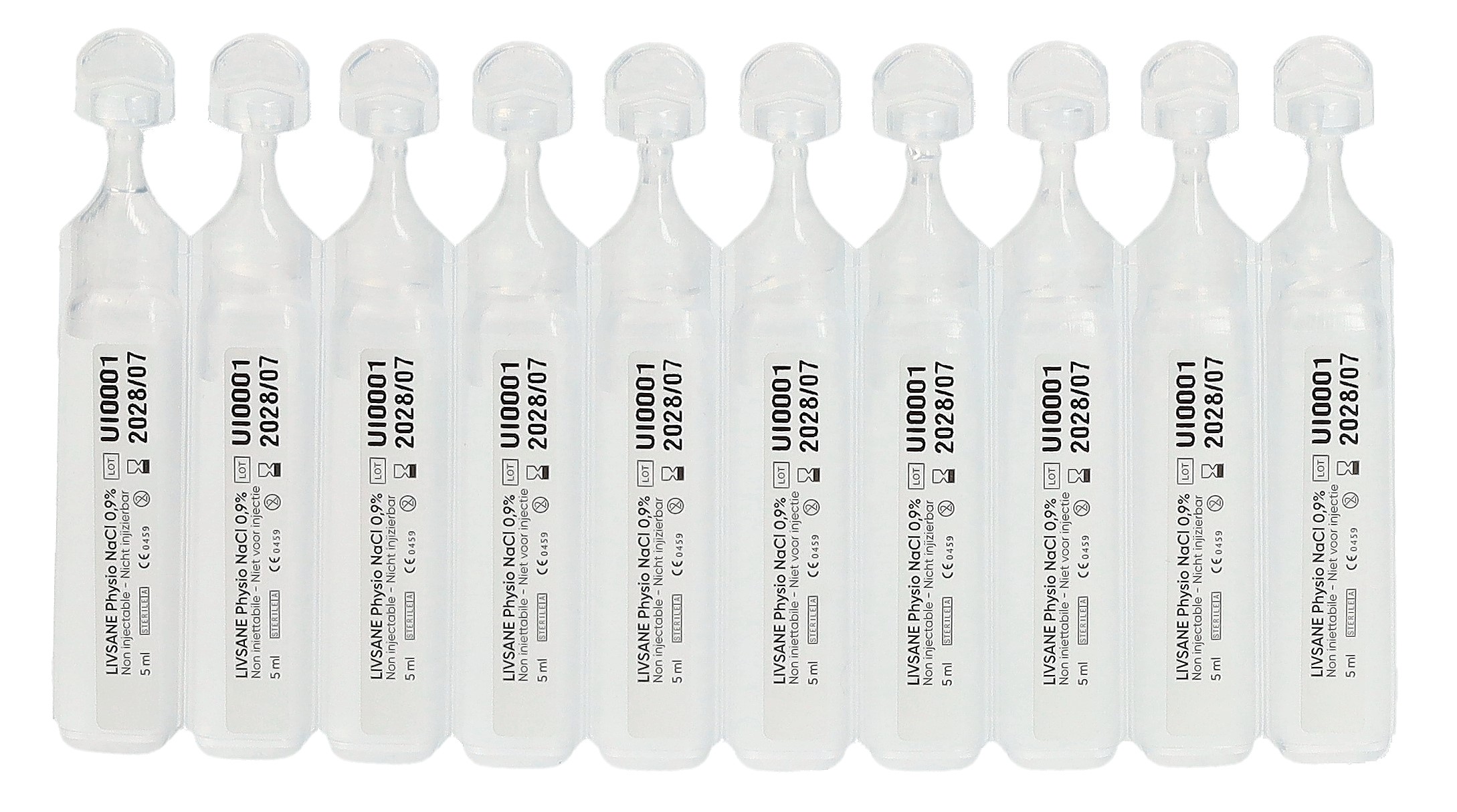 Livsane Physio NaCl 0.9 % steril 20 Amp 5 ml