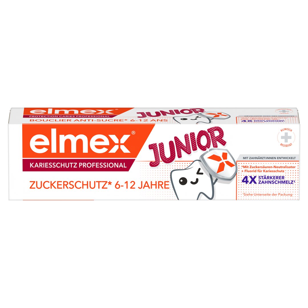 elmex Junior Professional Zahnpasta Zuckerschutz Tb 75 ml