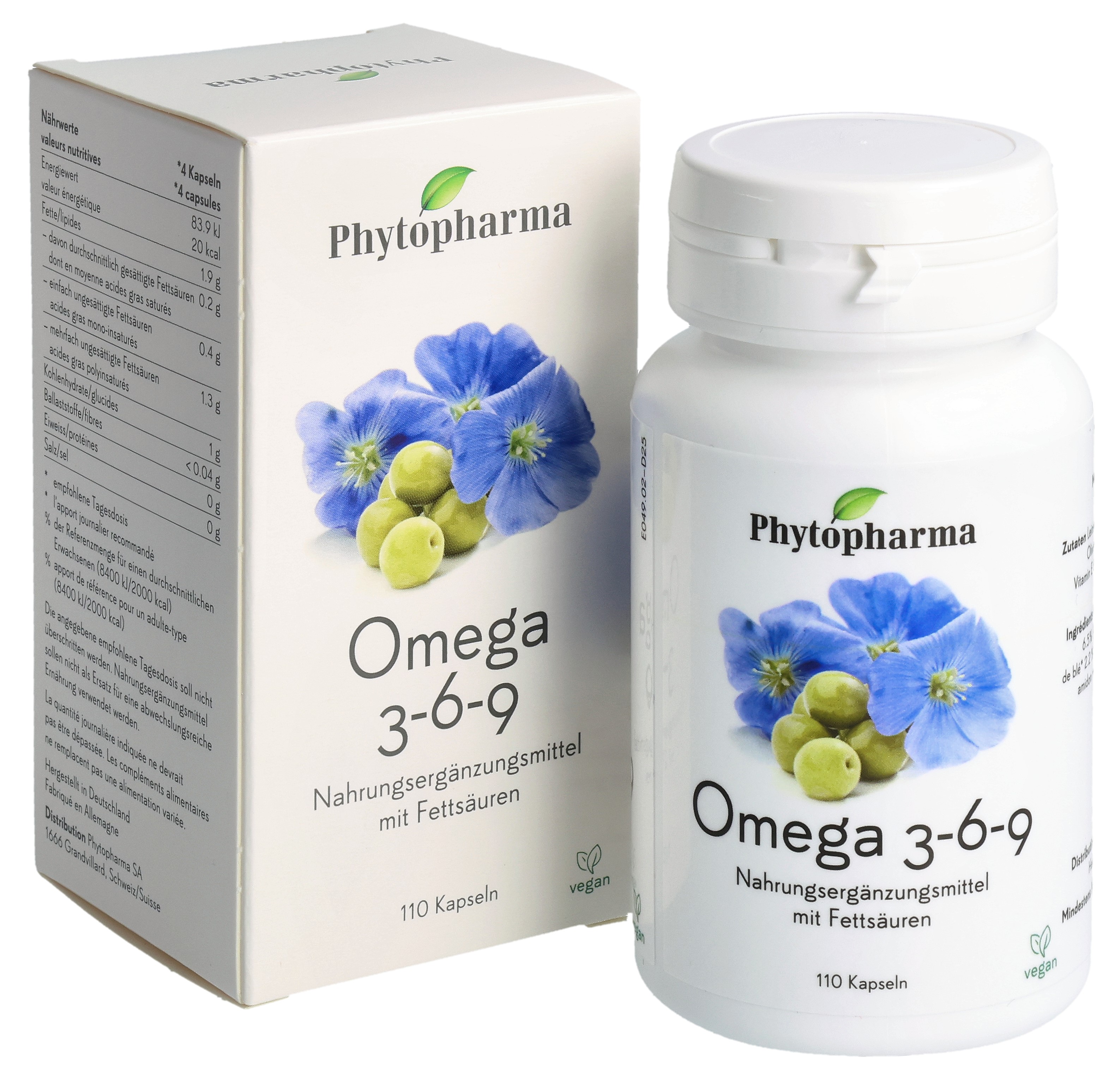 Phytopharma Omega 3-6-9 caps 110 pce