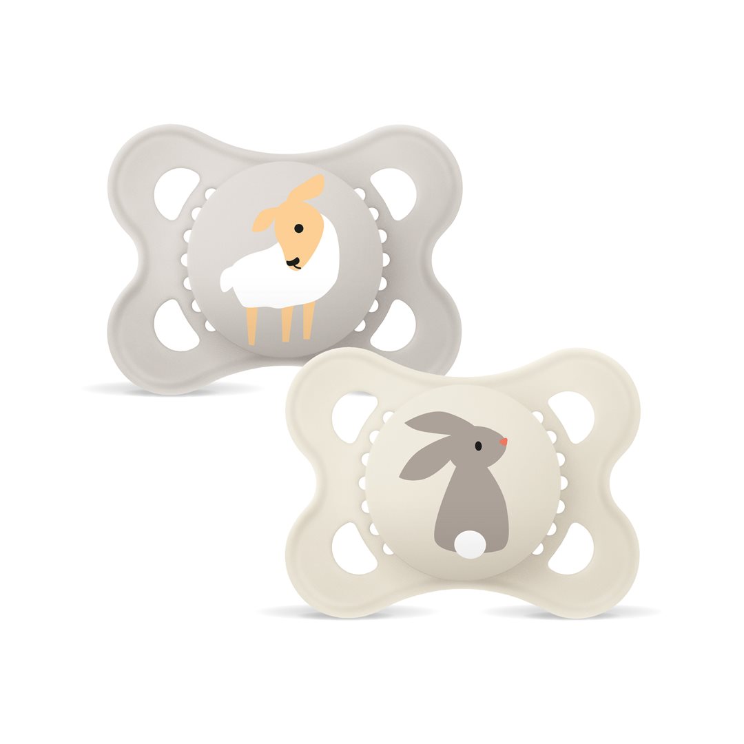 MAM Original lolette silicone 0-6 mois Unisex 2 pce