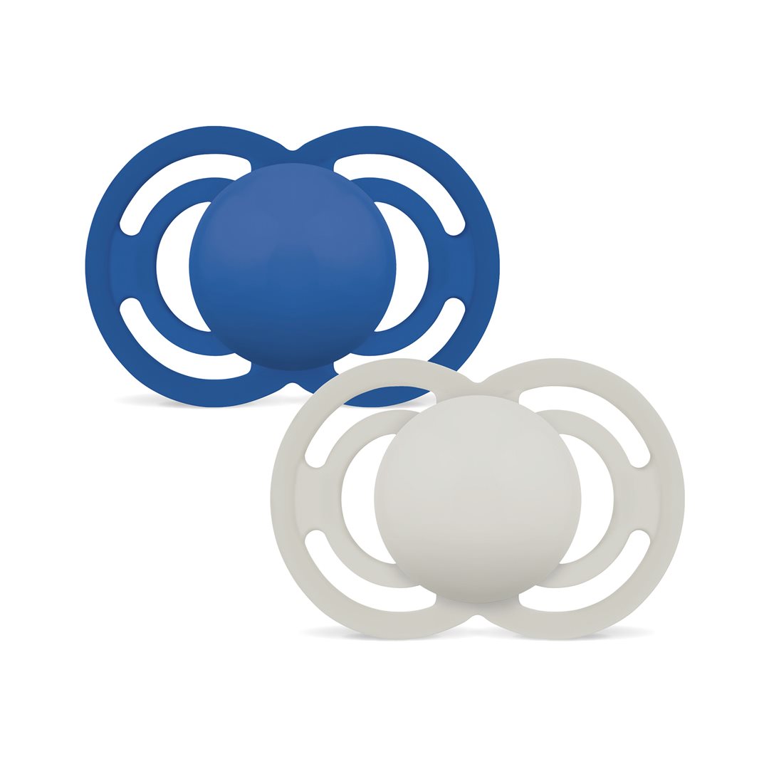 MAM Perfect Nuggi Silikon 6-16 Monate Boy 2 Stk