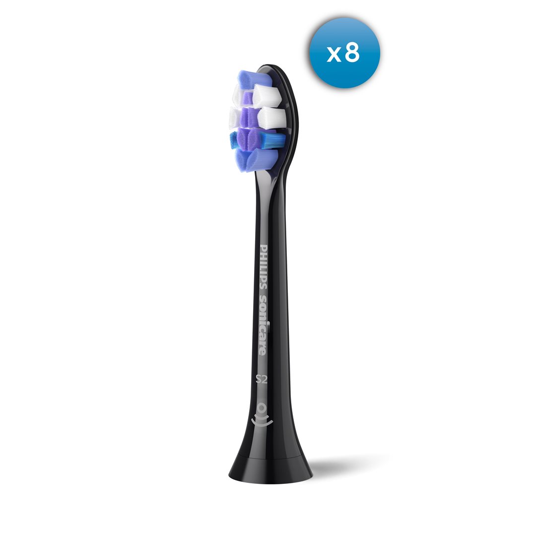 Philips Sonicare sensitive têtes de brosse noir 8 pce