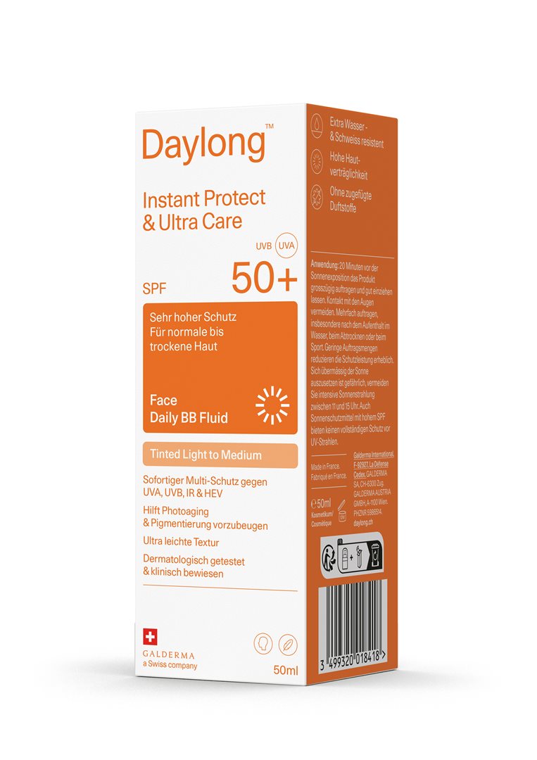 Daylong Instant Protect & Ultra Care Daily Fluid BB SPF50+ Disp 50 ml