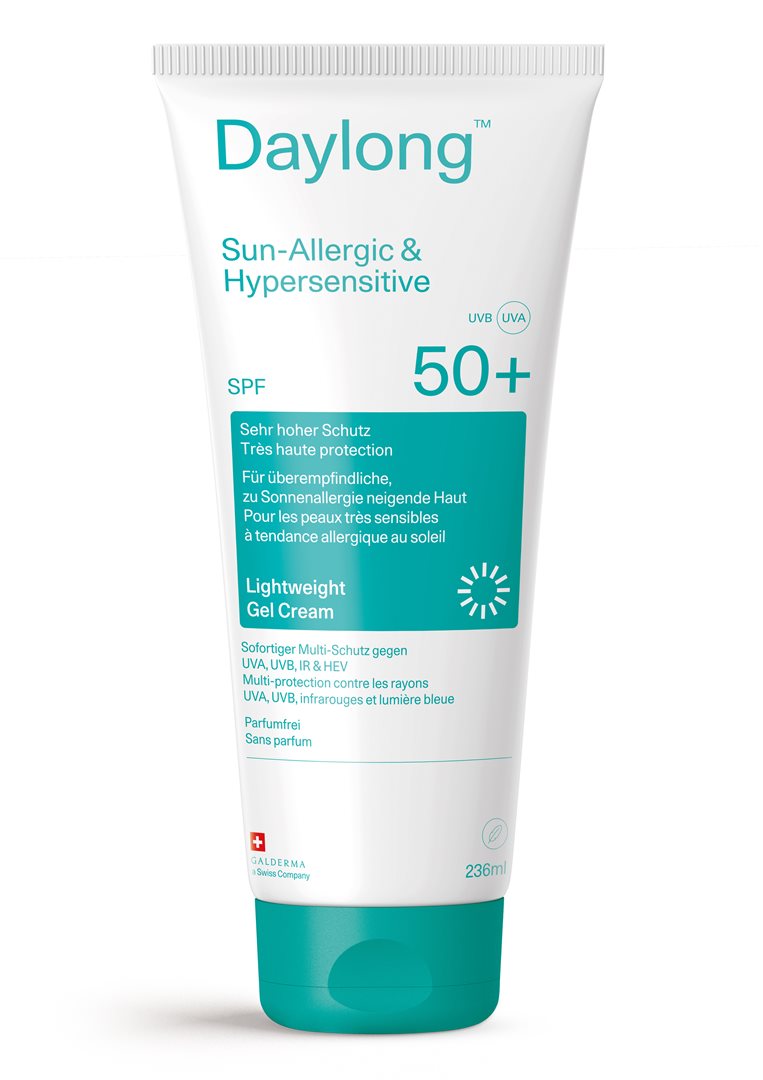 Daylong Sun-allergic & Hypersensitive gel-crème légère SPF50+ tb 236 ml