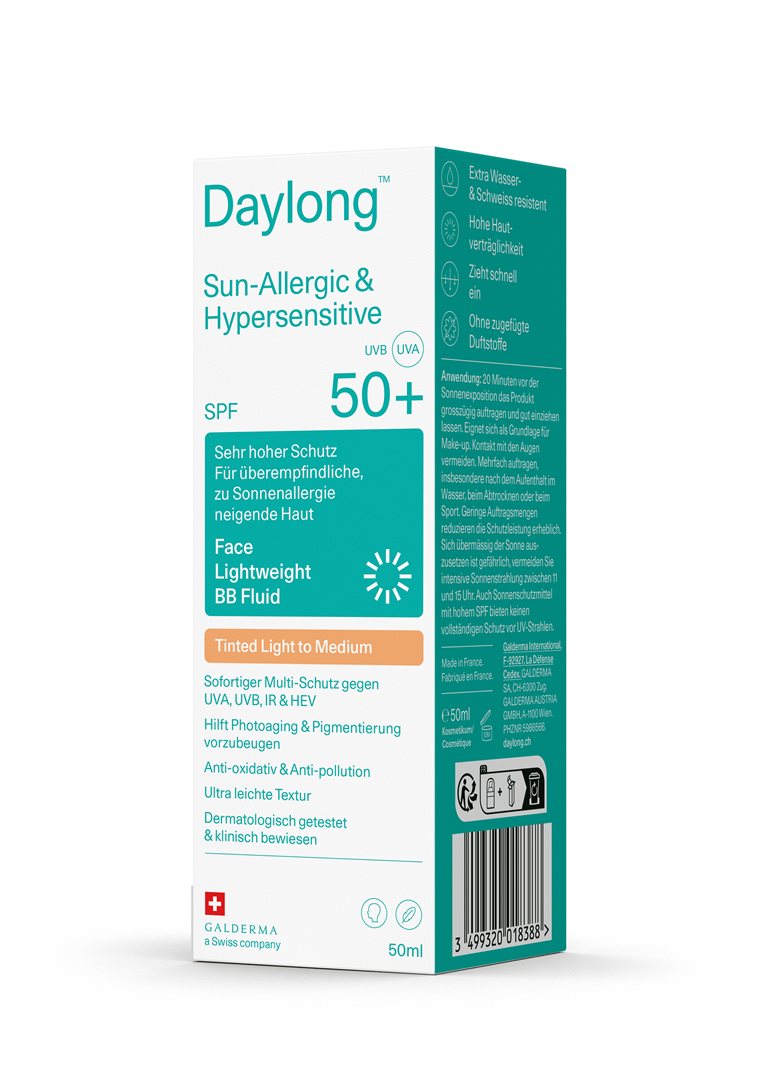 Daylong Sun-allergic & Hypersensitive Fluid BB lightweight SPF50+ Disp 50 ml