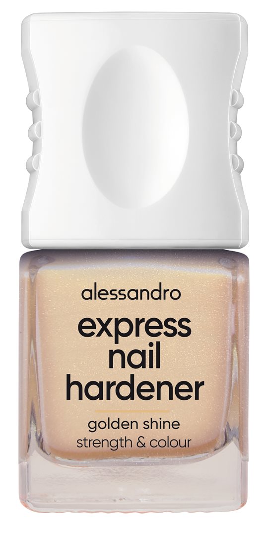 ALESSAN Express Nail Hardener Golden Shine 10 ml x 3 Stk