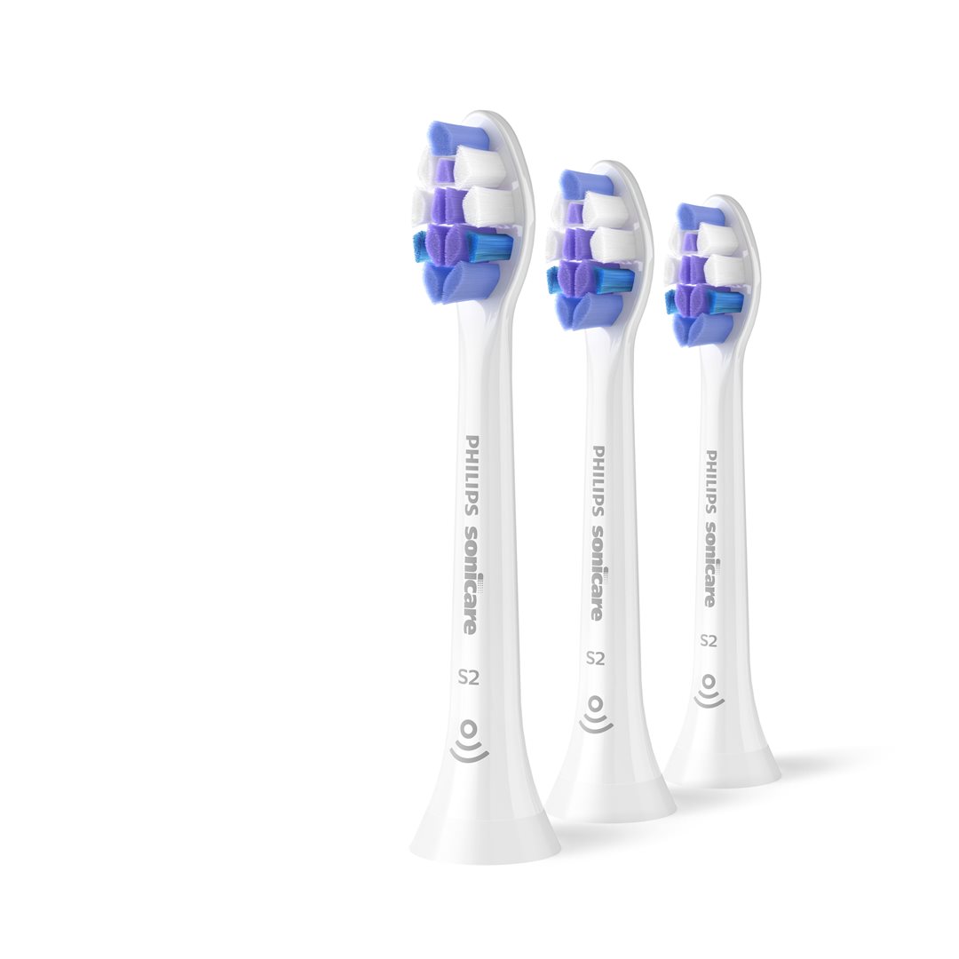 Philips Sonicare S2 Sensitive blanc 3 pce