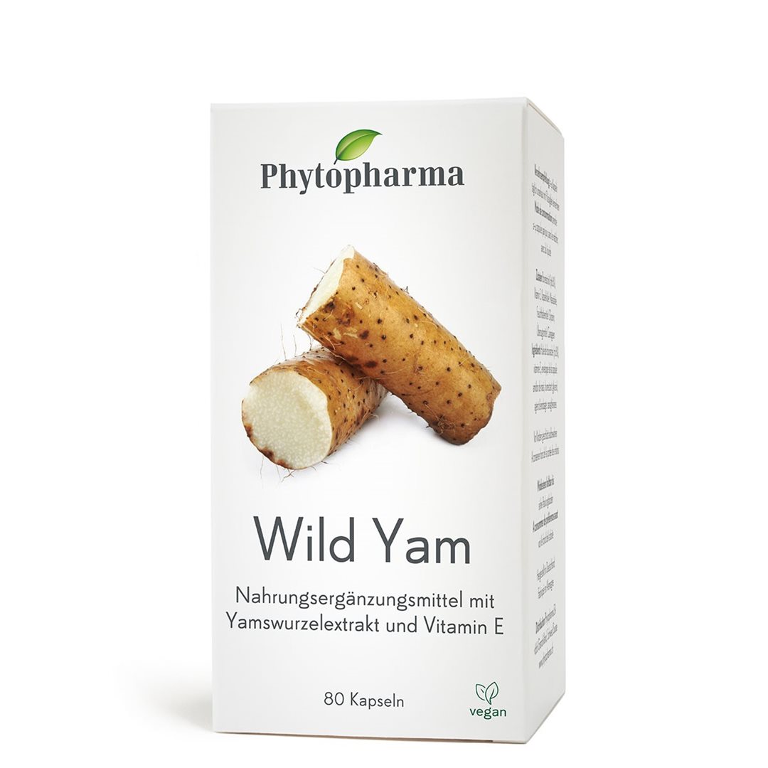 Phytopharma Wild Yam caps 80 pce