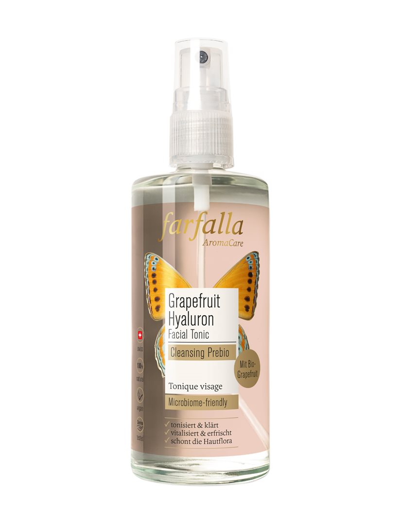 farfalla acide hyaluronique tonique visage grapefruit spr 100 ml