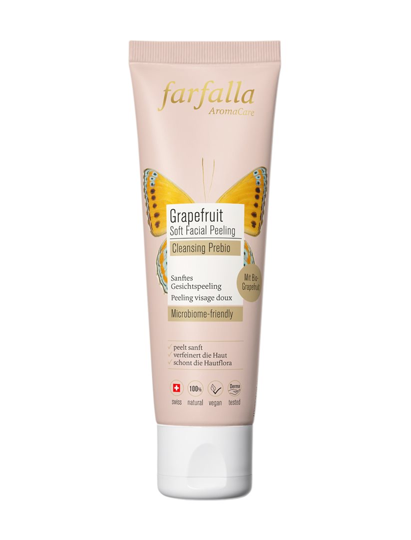 FARFALLA Soft Facial Peeling Grapefruit Tb 50 ml x 3 Stk
