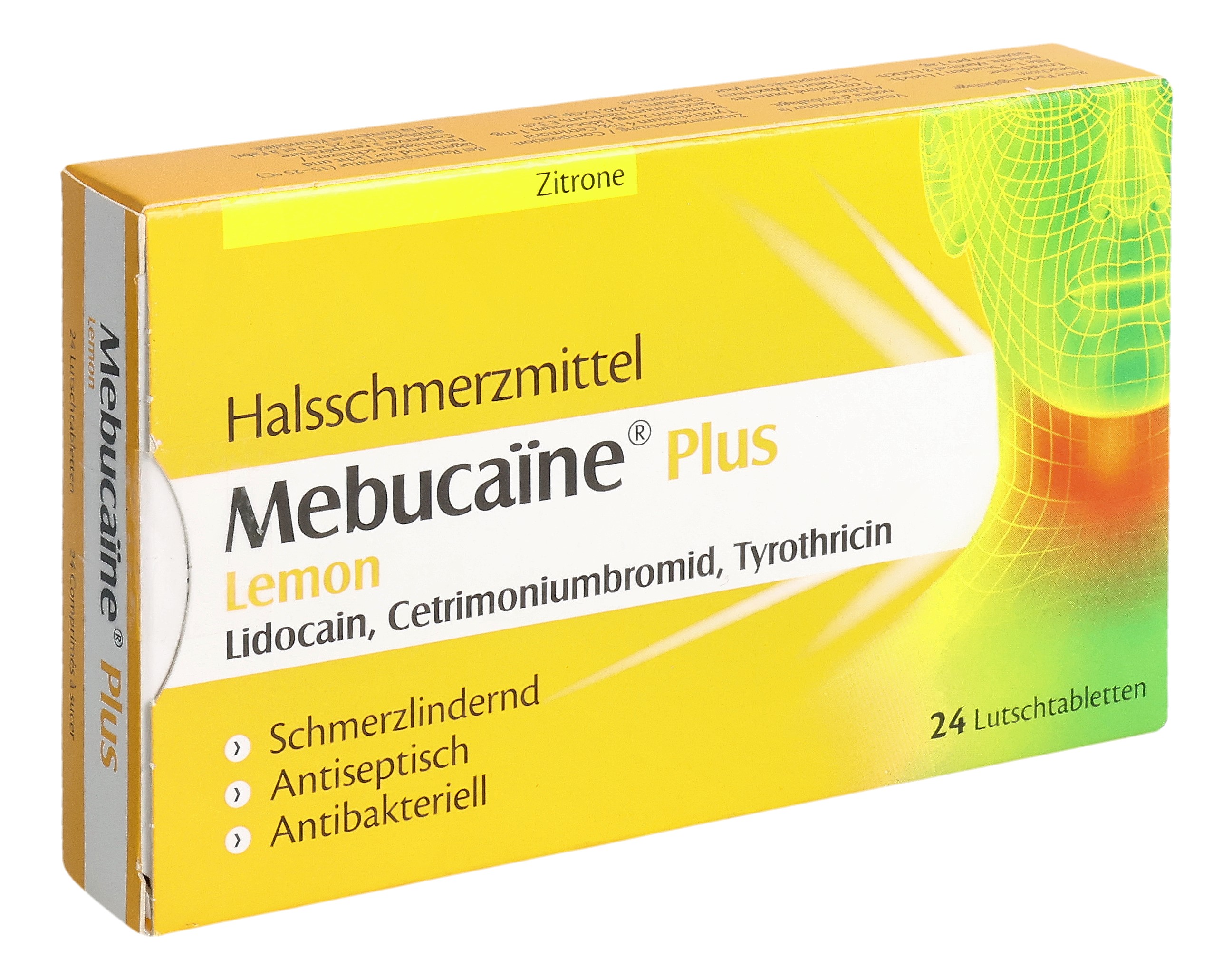 Mebucaïne Plus Lemon Lutschtabl 24 Stk