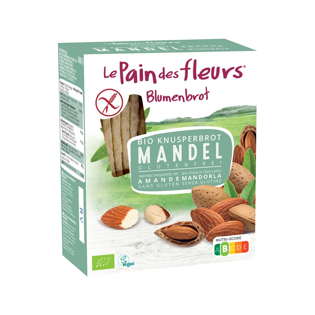 Blumenbrot Knusprige Schnitten Mandel 150 g