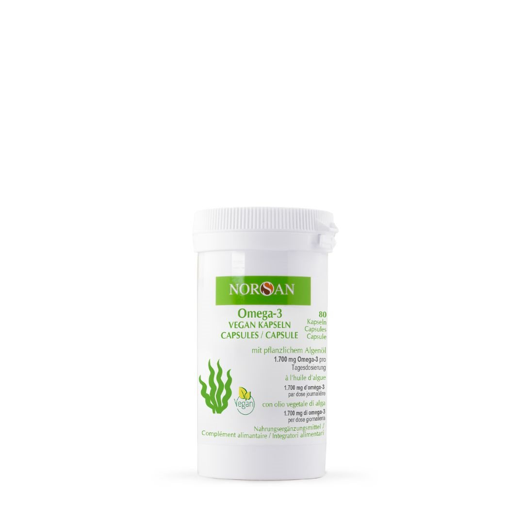 NORSAN Omega-3 Kaps vegan Ds 80 Stk