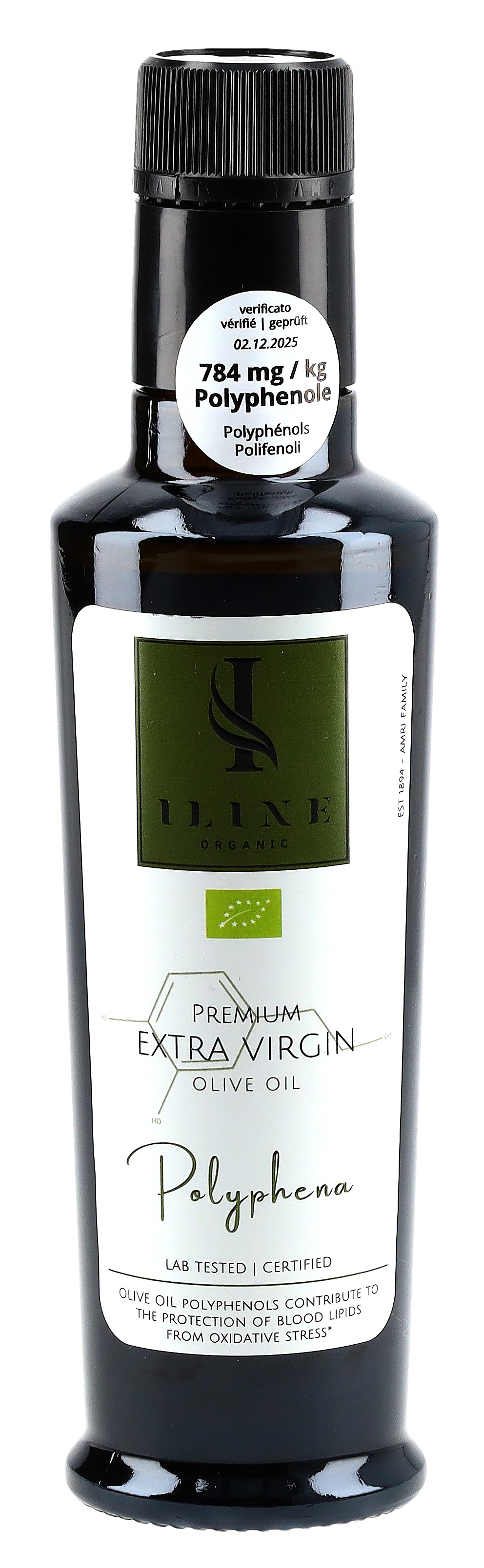 Iline Organic lhuile dolive polyphénol bio 250 ml