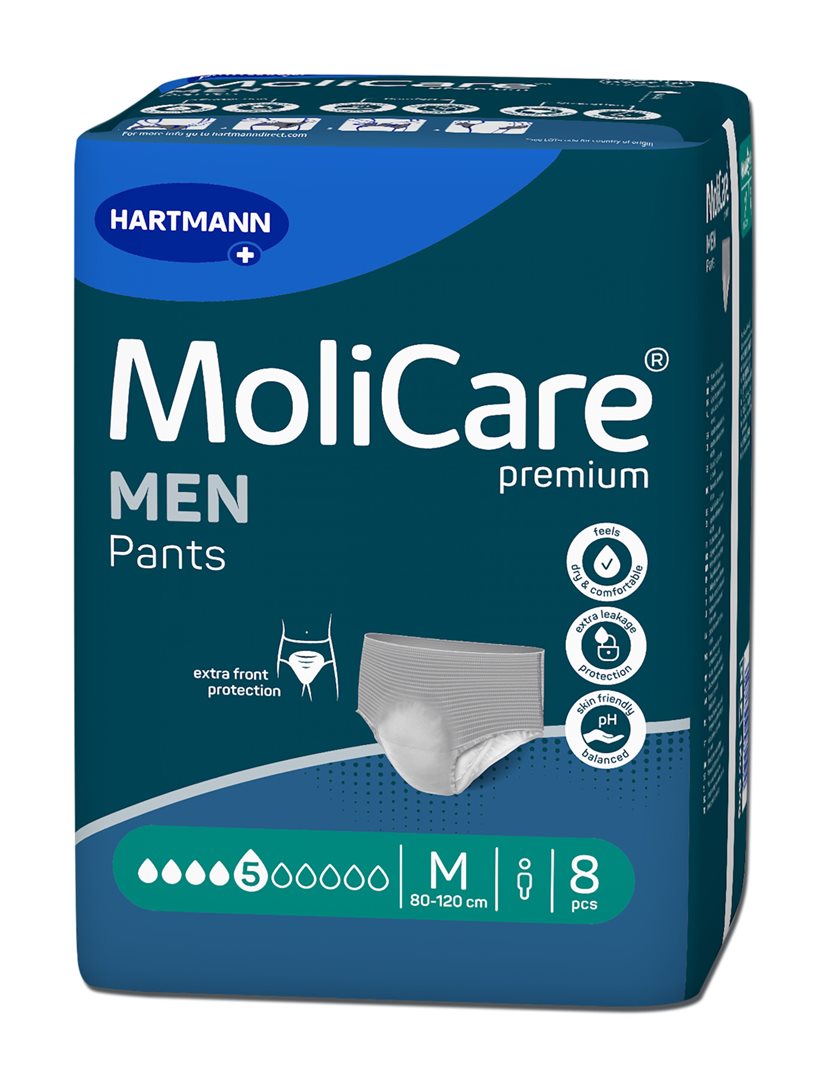 MoliCare Premium Men Pants M 5 Tropfen Btl 8 Stk