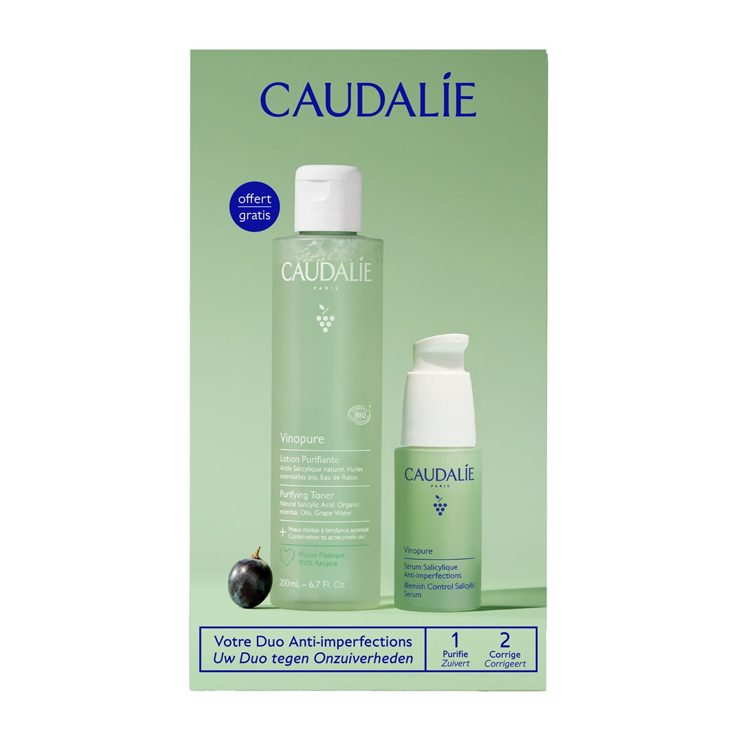 CAUDALIE Vinopure Set 2026 Serum + Lotion x 2 Stk