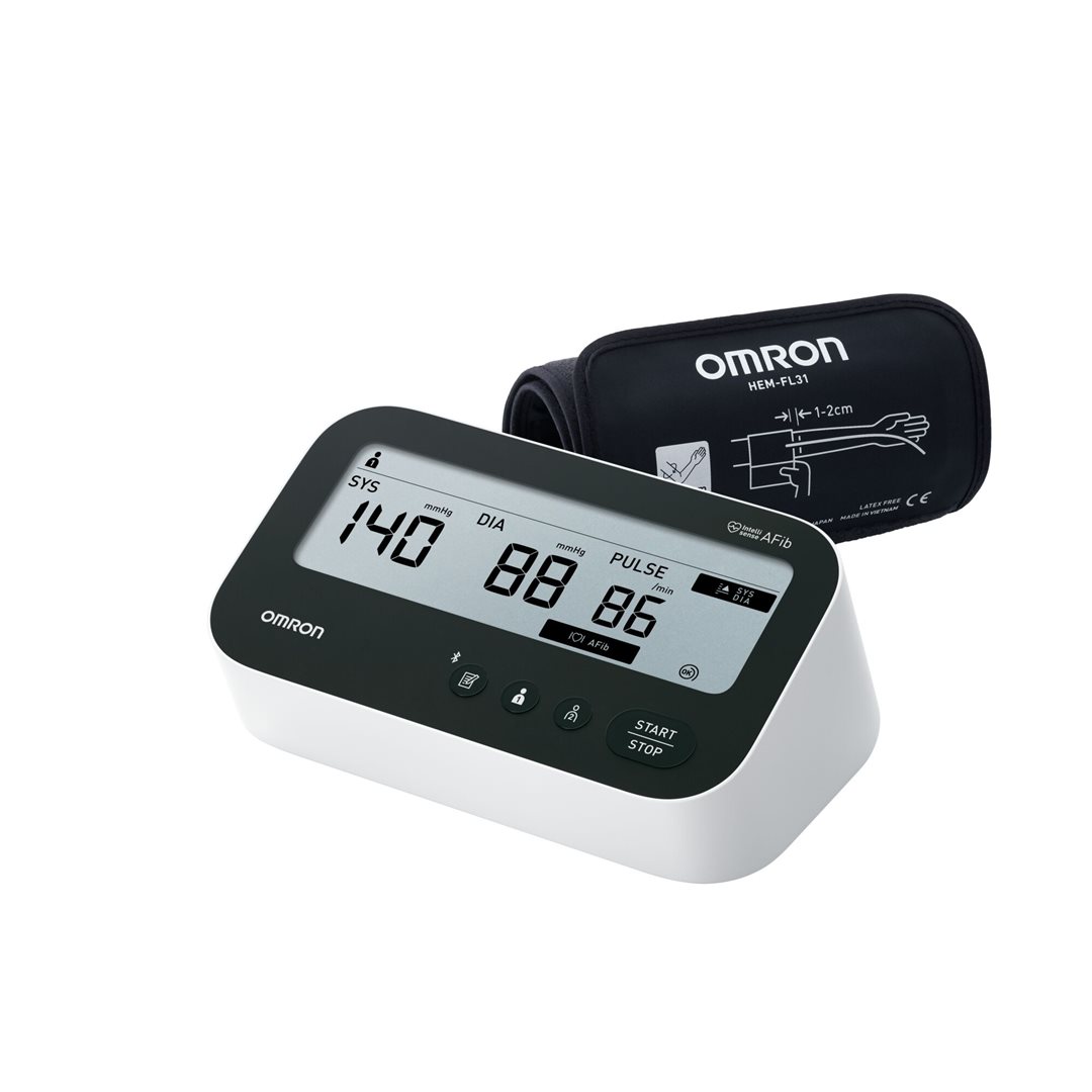 Omron tensiomètre bras M4 Connect AFib service gratuit