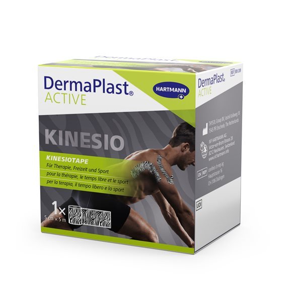 DermaPlast Active Kinesiotape 5cmx5m Zebra