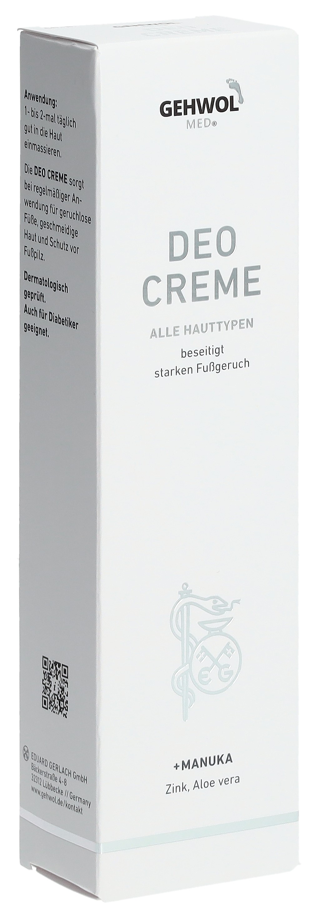 Gehwol MED Deo Creme Tb 125 ml