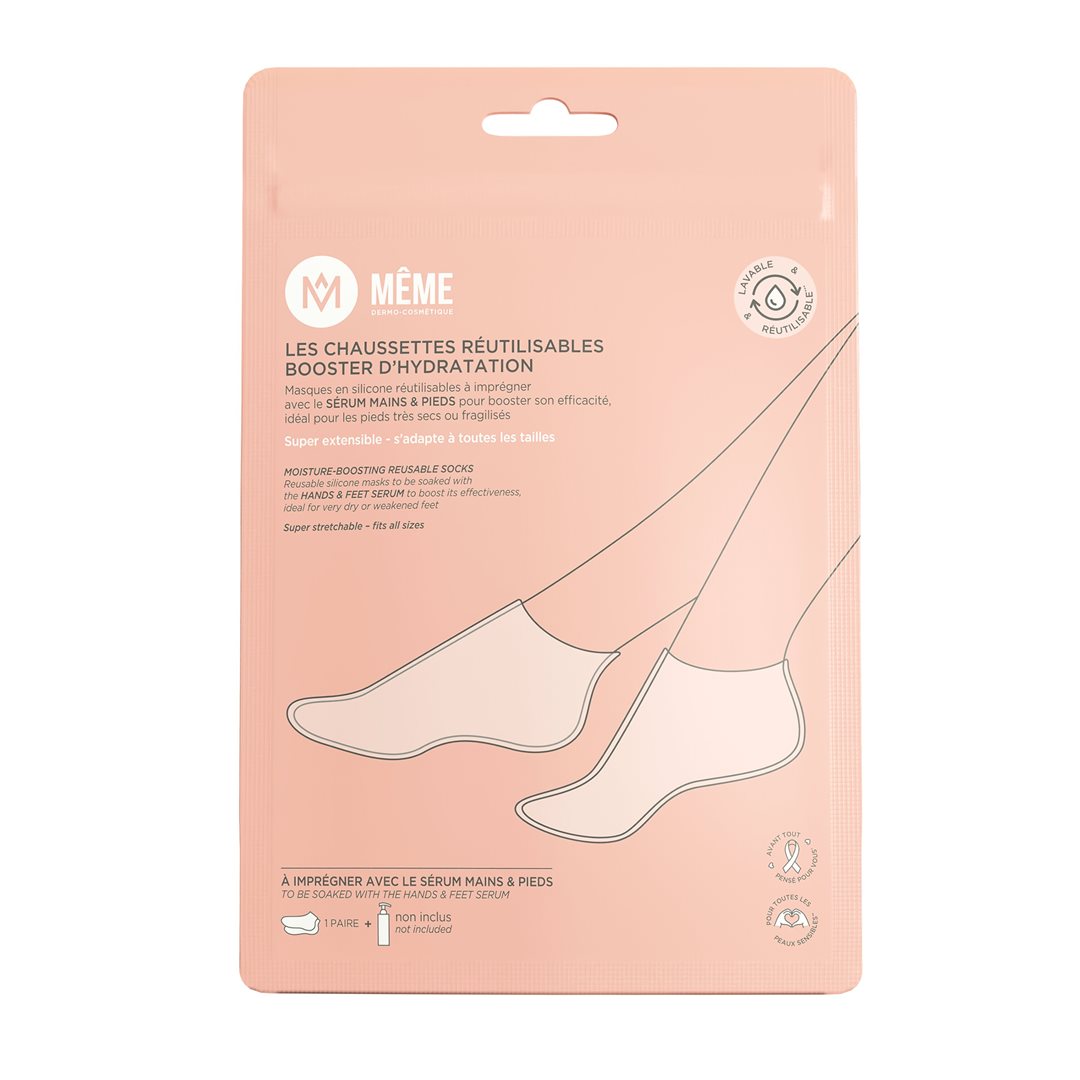 MEME Socken Feuchtigkeits-Booster wiederverwendbar Btl 1 Paar