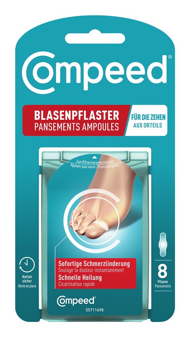 Compeed Blasenpflaster Zehen 8 Stk