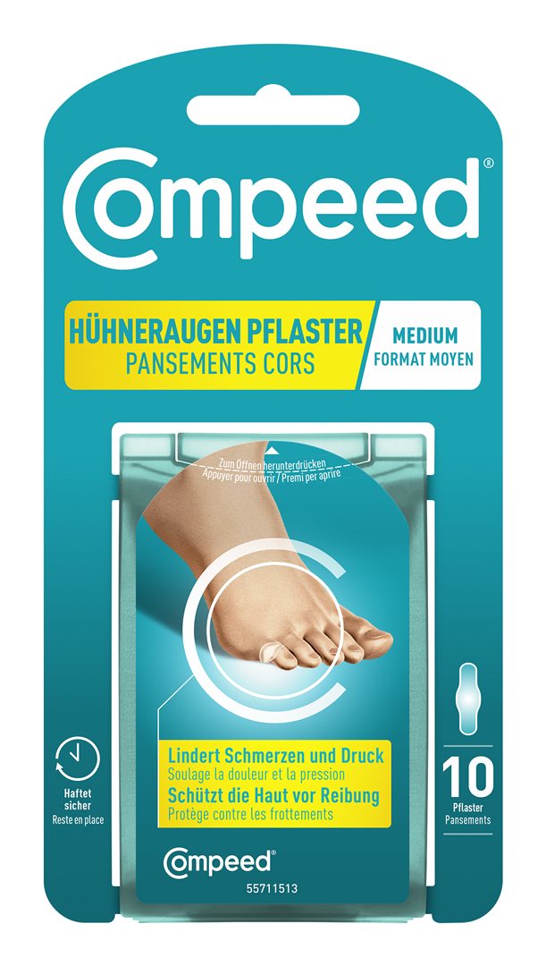 Compeed pansement cors medium 10 pce