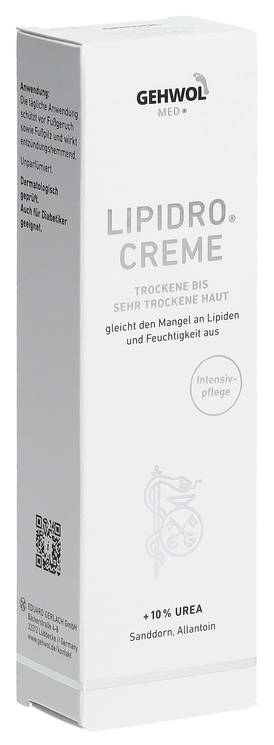 Gehwol MED Creme Lipidro mit 10% Urea Tb 75 ml