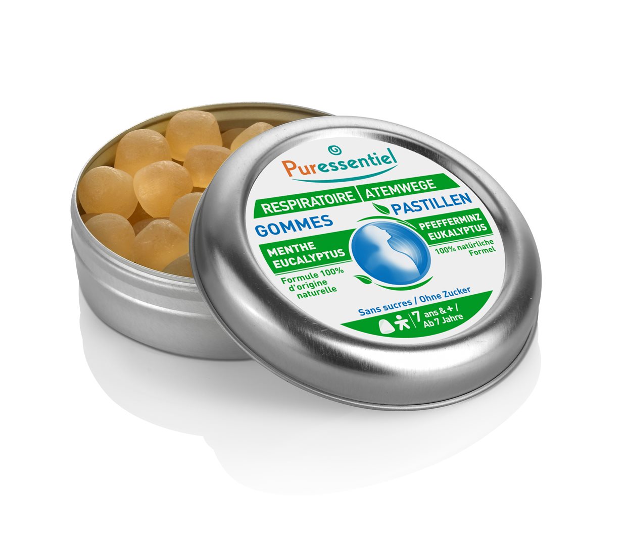 Puressentiel Pastillen Minz-Eukalyptus 45 g