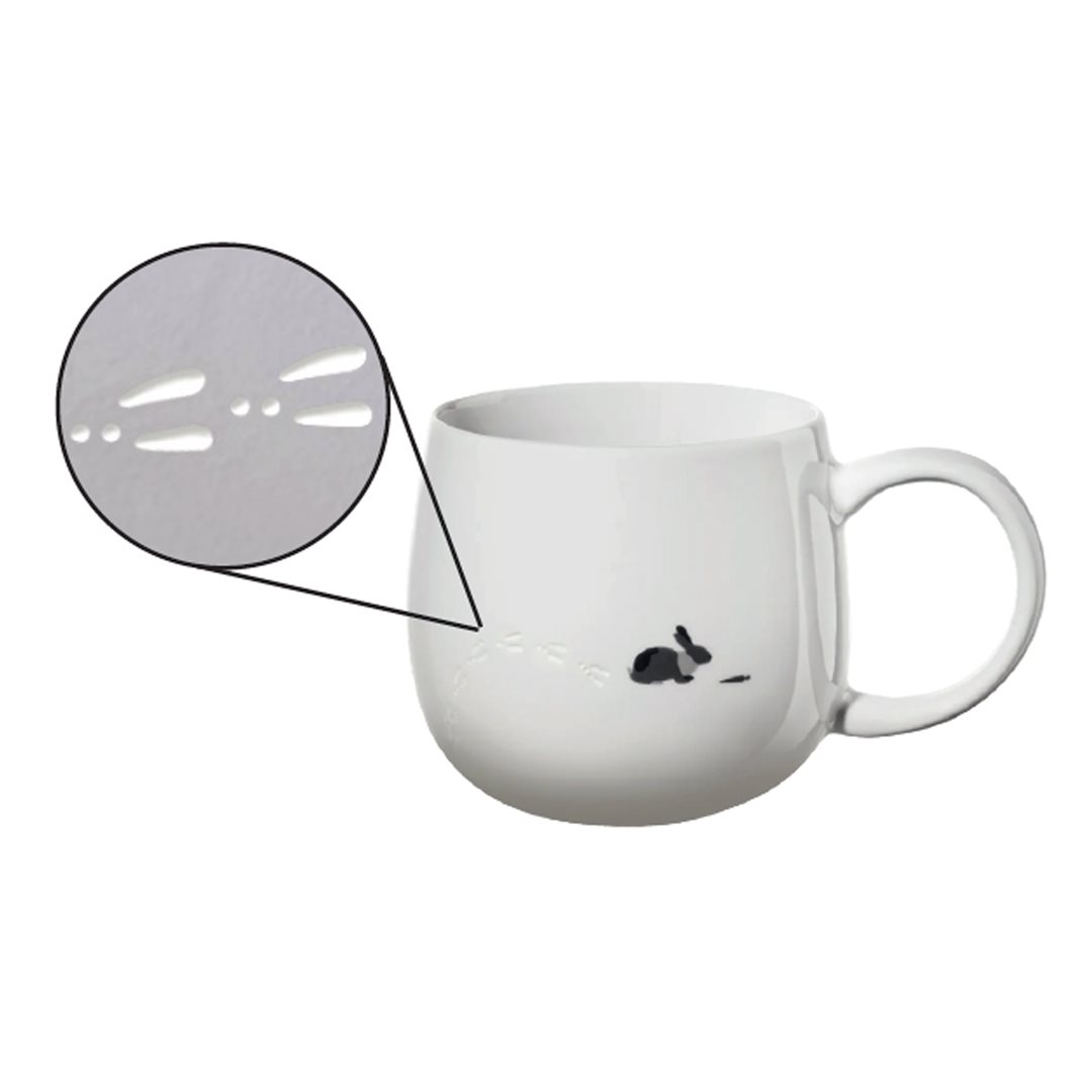 HERBORISTERIA Tasse Footprint Rabbit x 3 Stk