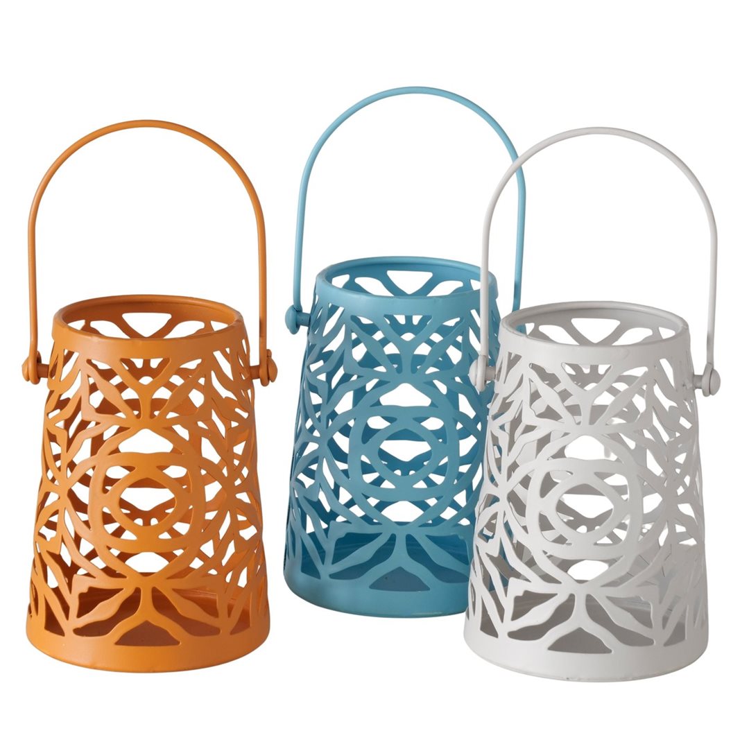 HERBORISTERIA Windlicht Azzurro x 4 Stk