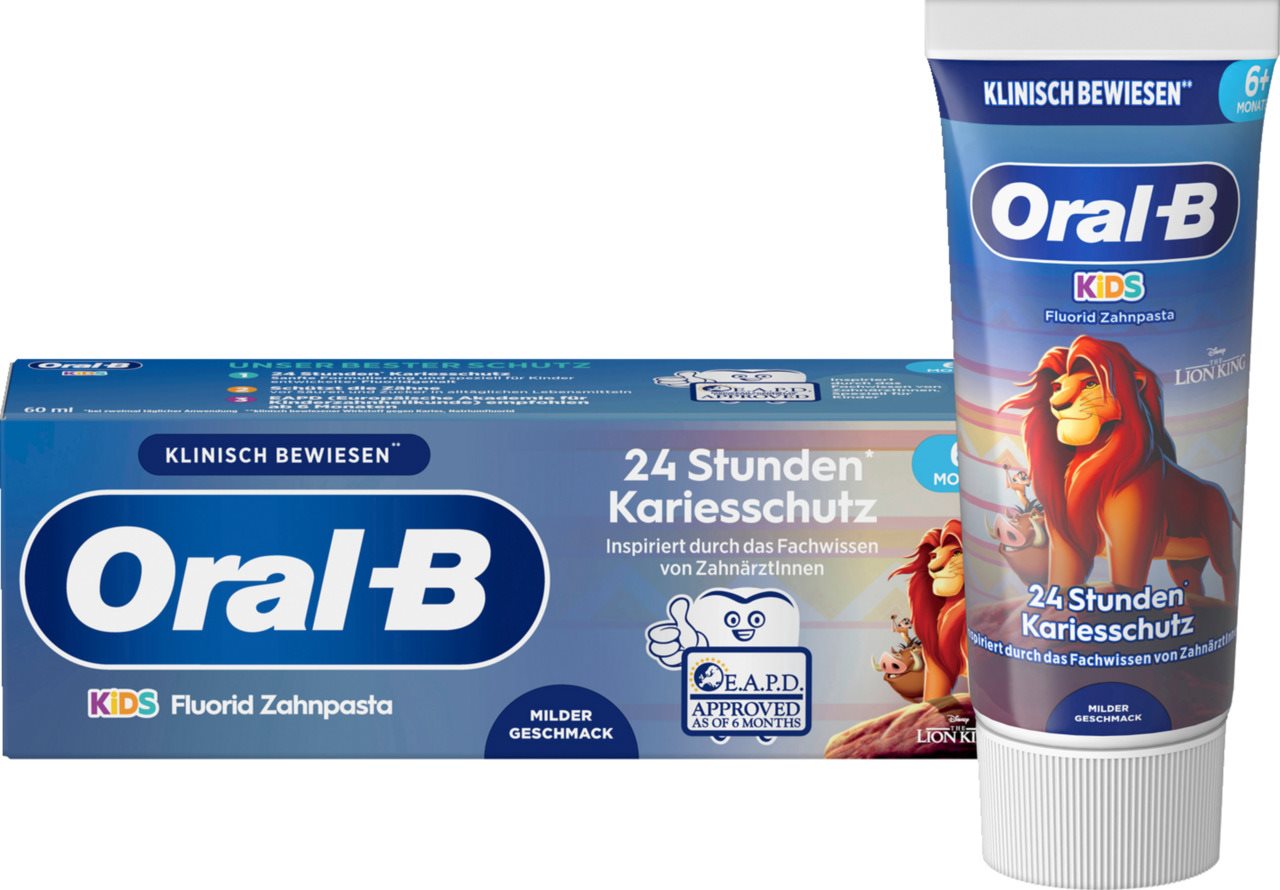 Oral-B Dentifrice Kids Lion King tb 60 ml