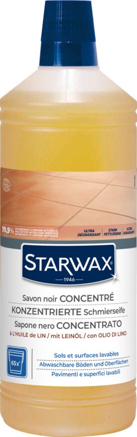 Starwax Schmierseife mit Leinöl Fl 1 lt
