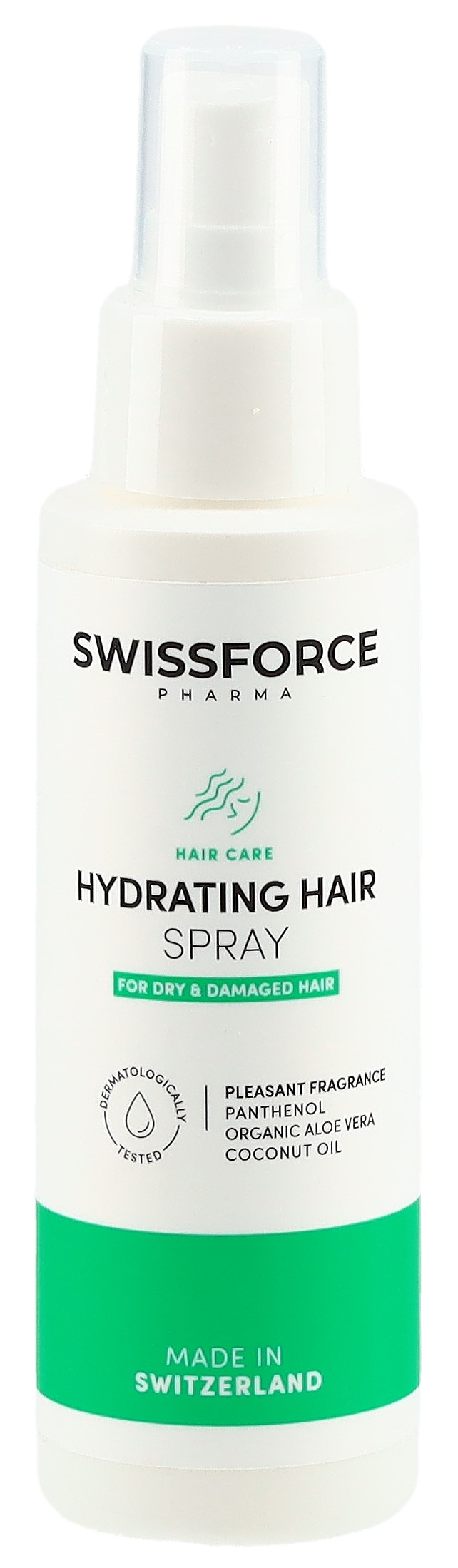 SWISSFORCE Spray ohne Ausspülen vegan für trockenes Haar 100 ml