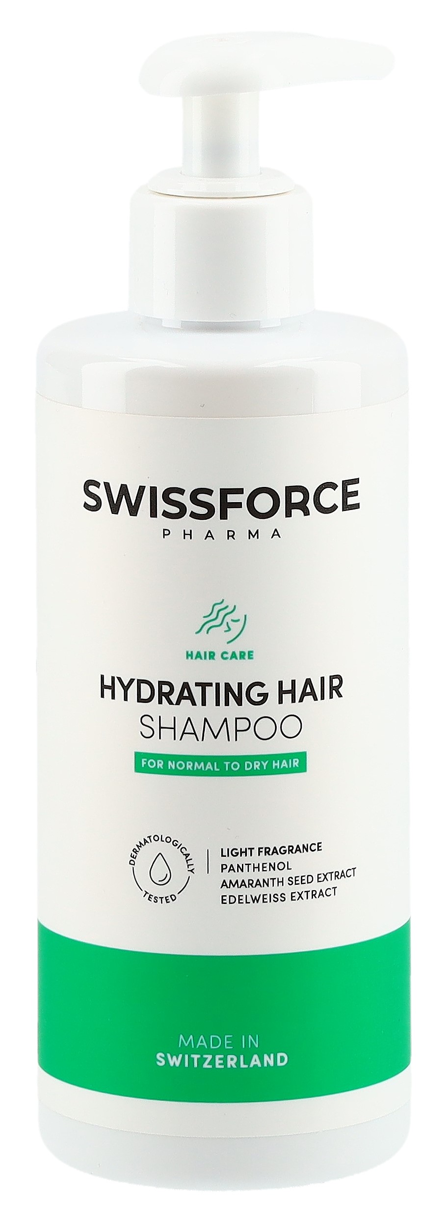 SWISSFORCE Feuchtigkeitsspendendes Shampoo vegan Fl 250 ml