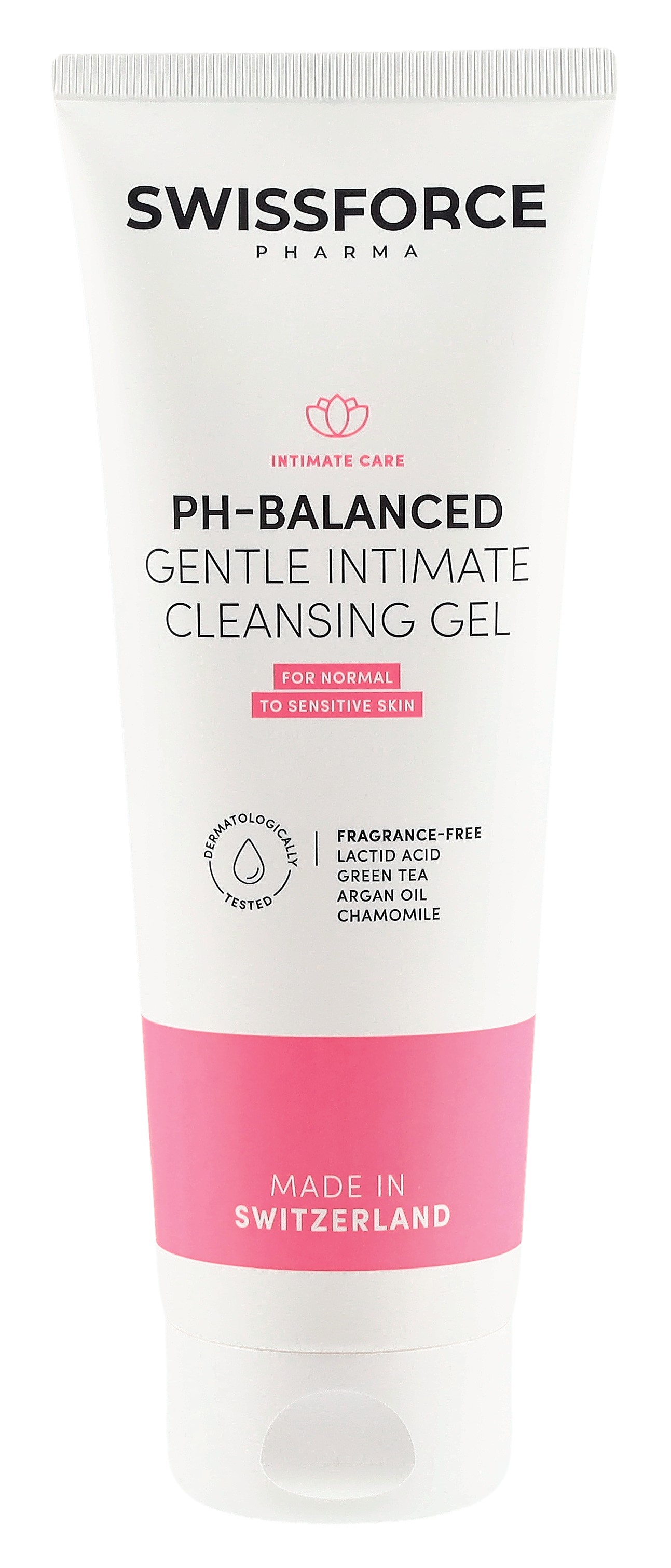 SWISSFORCE Intim-Reinigungsgel vegan ohne Alkohol & Duftstoffe Tb 250 ml