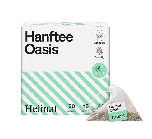 HEIMAT Hanftee Oasis Btl 15 Stk x 3 Stk